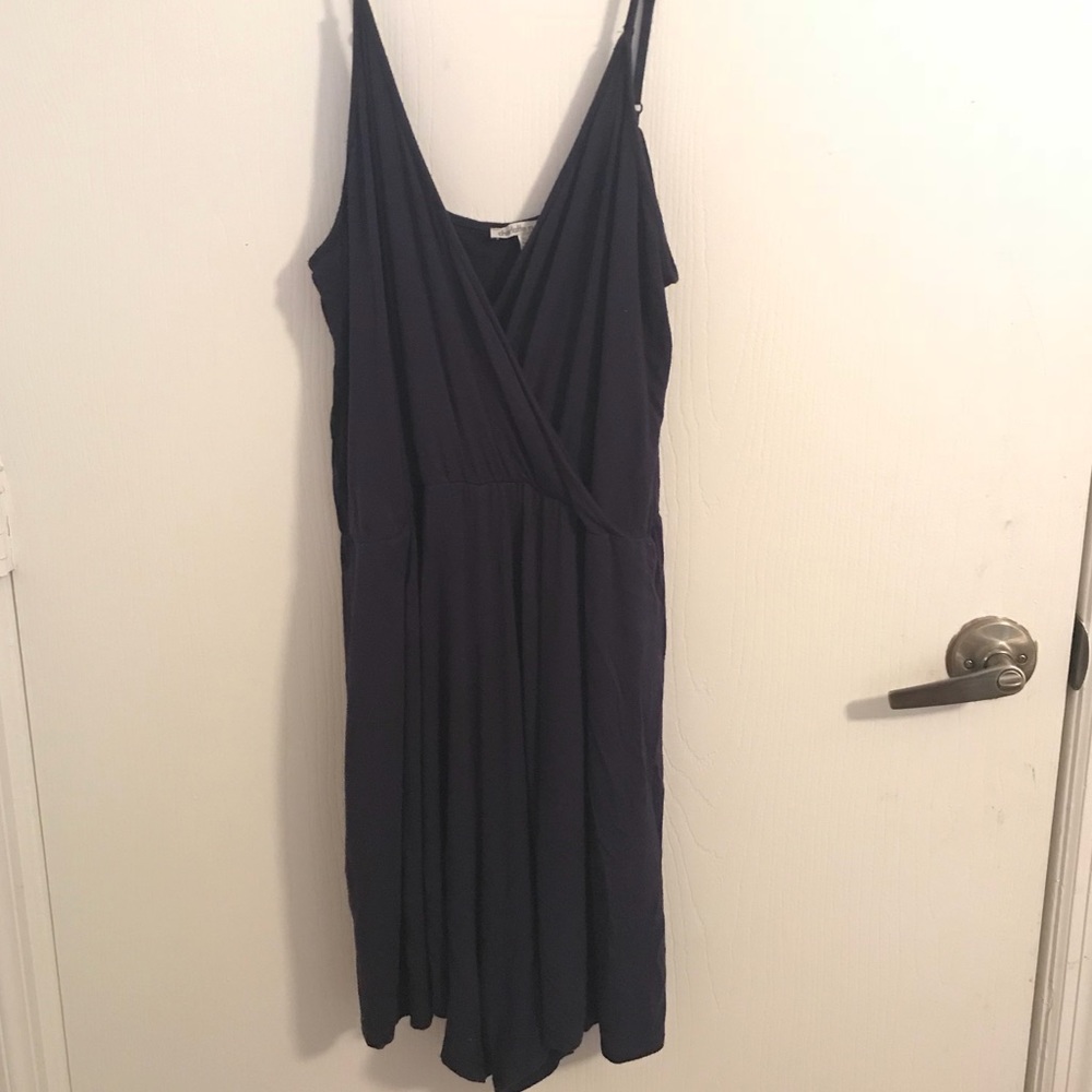 Navy blue romper